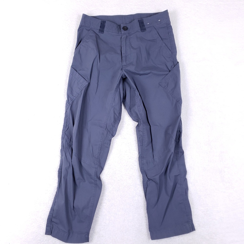 Uniqlo JW Anderson Cargo Pants Mens 30 Utility Techwear Gorpcore Blue